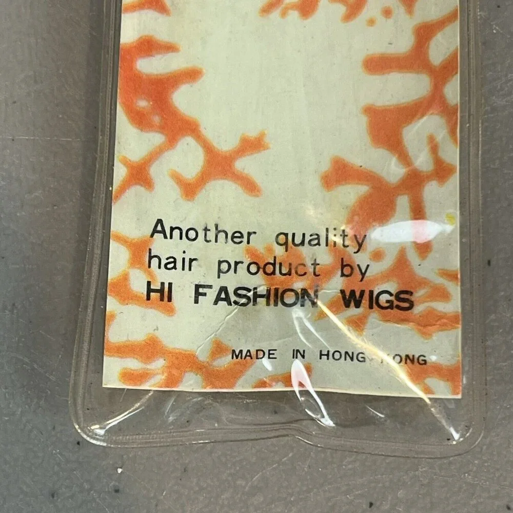 Vintage Folding Hair Brush Travel Pocket Size by Hi Fashion Wigs Hong Kong